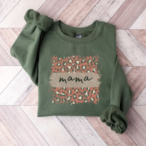 Mother's day leopard mama sweatshirt