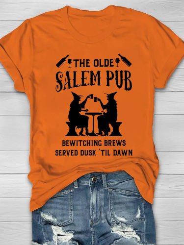 The Olde! Salem Pub Print Women's T-shirt