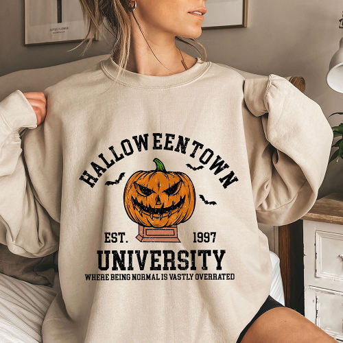 Halloween Town EST 1997 Print Women's Sweatshirt