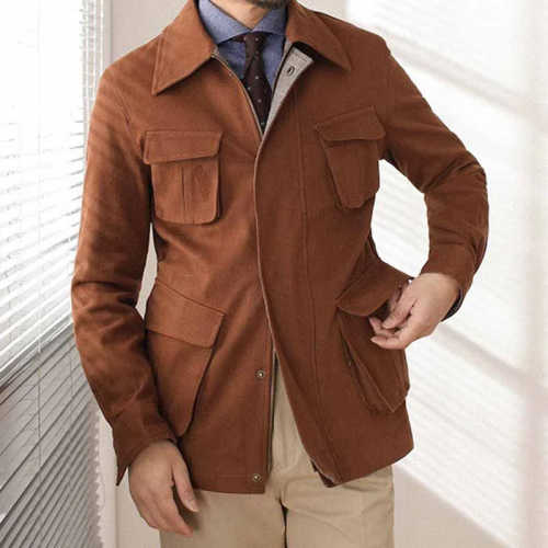 Men's Jacket Vintage Hunting Jacket - 23318