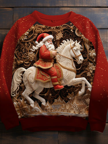 Santa Claus Pullover Sweatshirt