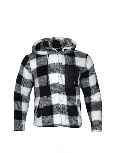 Men's Winter Casual Flannel Plaid Jacket