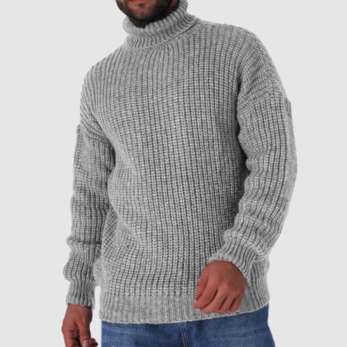 Men's aged cashmere sweater
