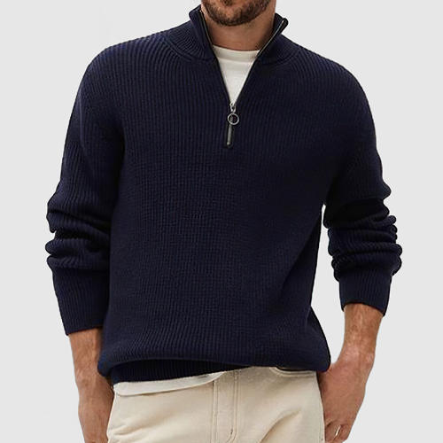 Men's Cashmere Zipper Pullover ( NEW )