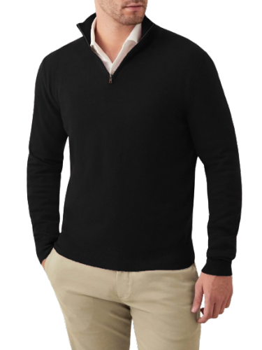 Men's business cashmere knitted sweater