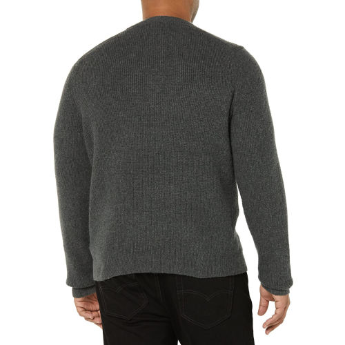 Men's Casual Long Sleeve Round Neck Pullover Sweater
