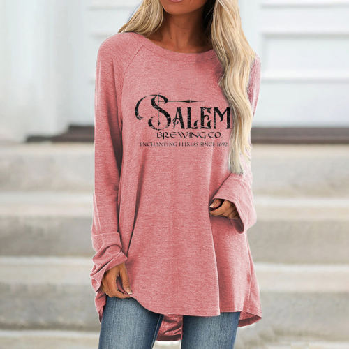 Salem Brewing Co. Enchanting Elixirs Since 1692 Printed Women's T-shirt