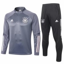 Mens Germany Training Suit Grey 2020/21
