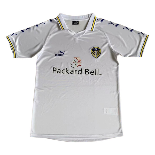 Leeds United Retro Home Jersey Mens 1999