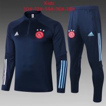 Kids Ajax Training Suit Navy 2020/21