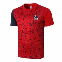 Mens France Short Training Jersey Red 2020/21