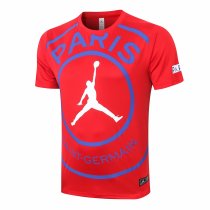 Mens PSG x Jordan T-Shirt Red 2020/21