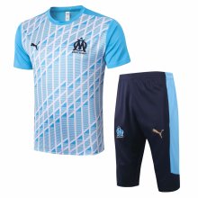 Mens Olympique Marseille Short Training Suit Blue 2020/21