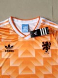 Netherlands Home Retro Jersey Mens 1988