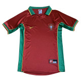 Portugal Retro Home Jersey Mens 1998
