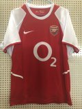Arsenal Retro Home Jersey Mens 2002/2003