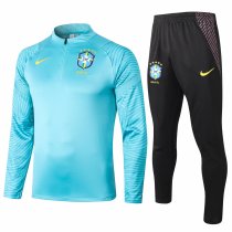Mens Brazil Training Suit Blue 2020/21