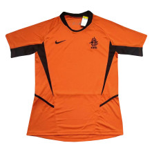 Netherlands Home Retro Jersey Mens 2002