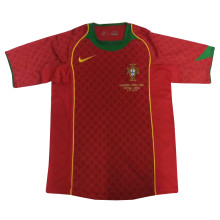 Portugal Retro Home Jersey Mens 2004