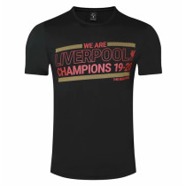 Mens Liverpool 1920 Premier League Champions T-Shirt Black
