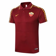 Mens Roma Polo Shirt Burgundy 2020/21