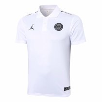 Mens PSG x Jordan Polo Shirt White 2020/21