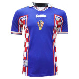 Croatia Away Retro Jersey Mens 1998