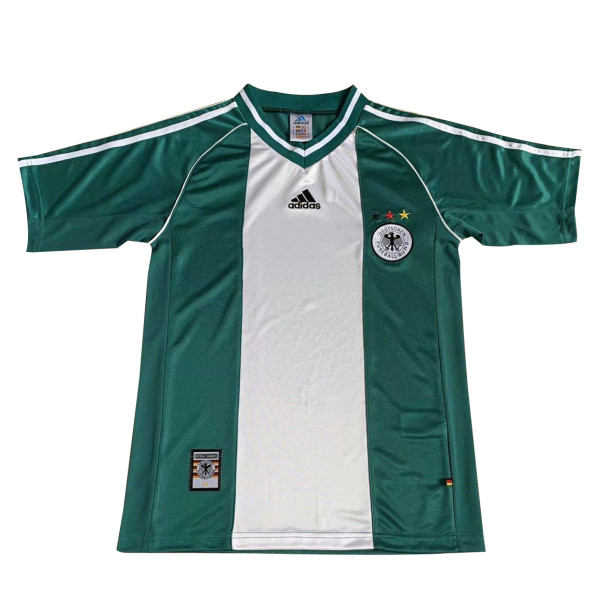 Germany Away Retro Jersey Mens 1998