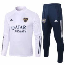 Mens Boca Juniors Training Suit White 2020/21