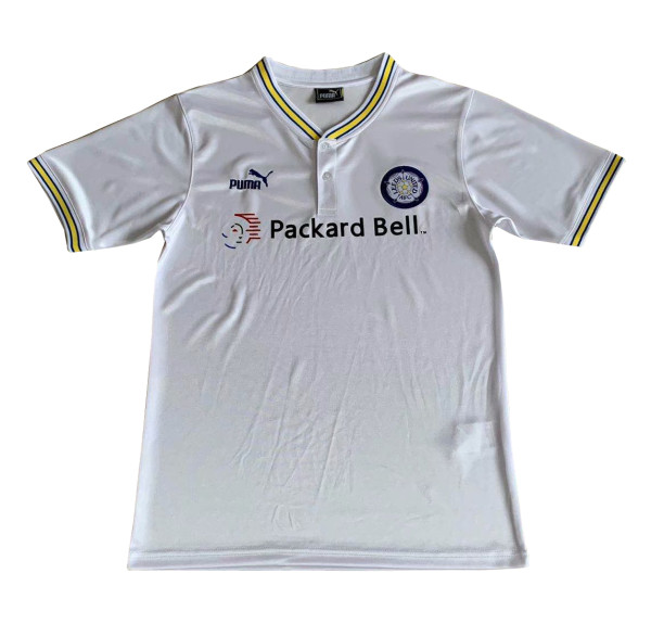 Leeds United Retro Home Jersey Mens 1998