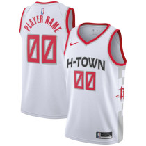 Mens Houston Rockets Nike White Swingman Jersey - City Edition