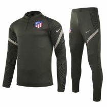 Mens Atletico Madrid Training Suit Grey 2020/21