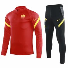Mens Roma Training Suit Red 2020/21