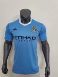 Manchester City Retro Home Jersey Mens 2011/2012