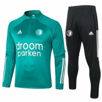 Mens Feyenoord Rotterdam Training Suit Green 2020/21