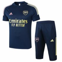 Mens Arsenal Short Training Suit Navy 2020/21