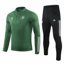 Mens Feyenoord Rotterdam Training Suit Hunter Green 2020/21