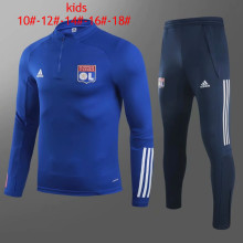 Kids Olympique Lyonnais Training Suit Blue 2020/21
