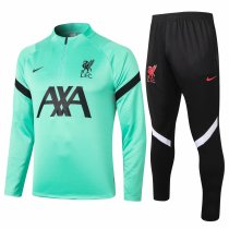 Mens Liverpool Training Suit Green 2020/21