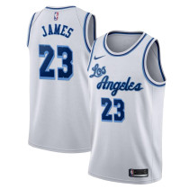 Mens Los Angeles Lakers Nike White Crenshaw Jersey - Classic Edition