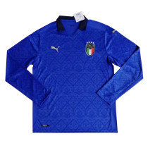 Italy Home Jersey Long Sleeve Mens 2020