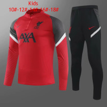 Kids Liverpool Training Suit UCL Red 2020/21