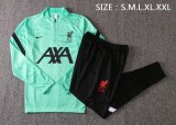 Mens Liverpool Training Suit Green 2020/21