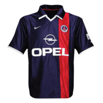 PSG Retro Home Jersey Mens 2001