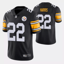 Mens Pittsburgh Steelers Najee Harris Nike Black NFL Jersey 2021