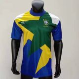 Mens Jersey  Brazil Retro Edition 1991/1994