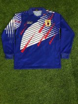 MensJersey JapanLong Sleeve Retro Blue 1995