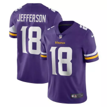 Mens Minnesota Vikings Justin Jefferson Nike Purple NFL Jersey 2021