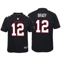 Mens Tampa Bay Buccaneers Tom Brady Nike Black Super Bowl LV Bound NFL Jersey 2021