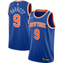 Mens New York Knicks Nike Black 2020/21 Swingman Jersey - Icon Edition